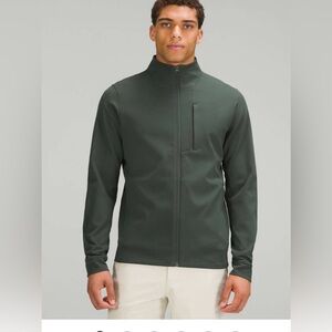 Lululemon Sojourn Jacket Smoked Spruce Men's Green Full-Zip Track Jacket M